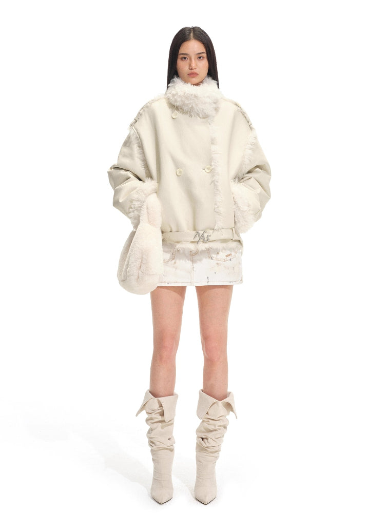 Will Faux Leather Shearling Jacket