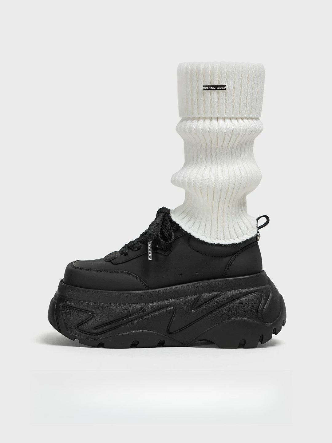 Platform Leather Sneakers