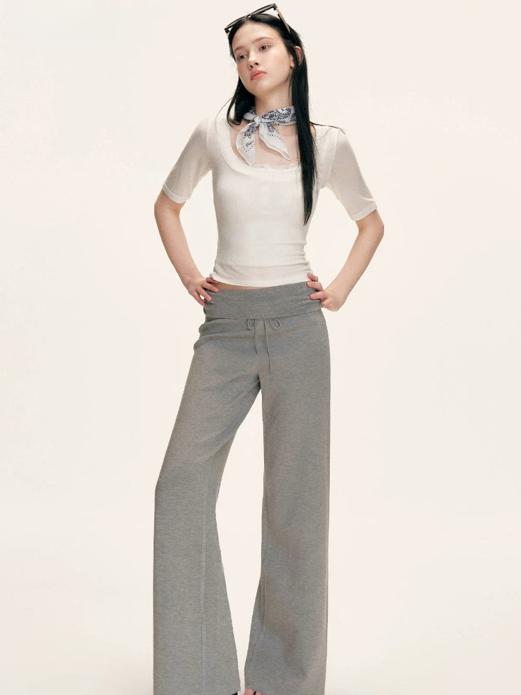Square Neck Lyocell Tee