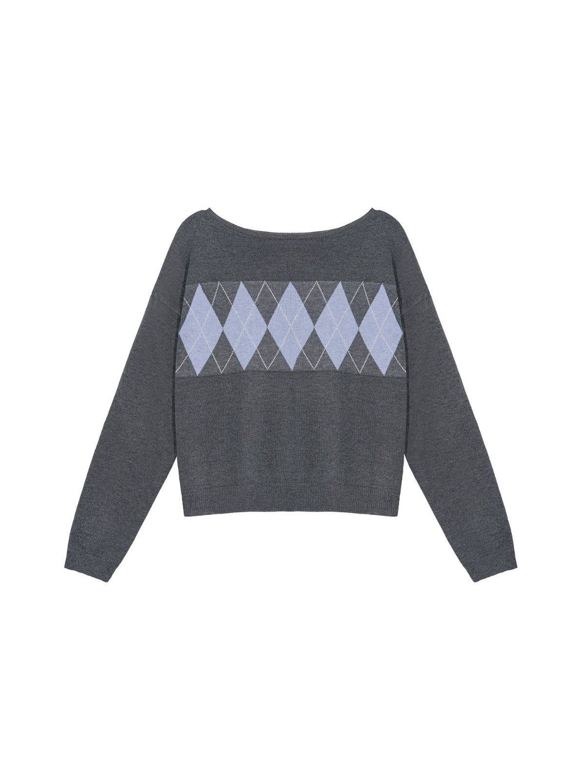 Off Shoulder Knit Two Piece Set