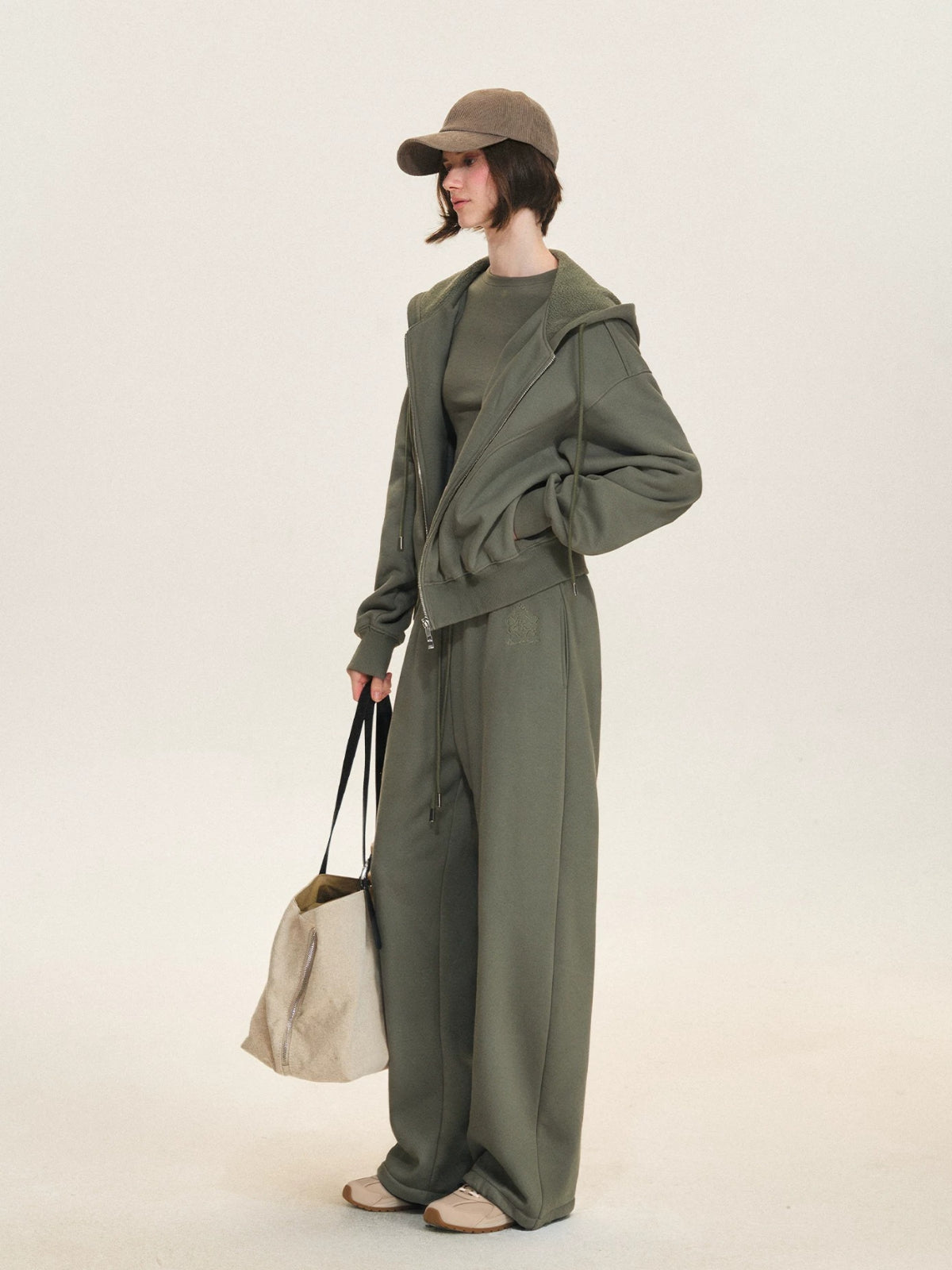 Fleece Hooded Three Piece Set