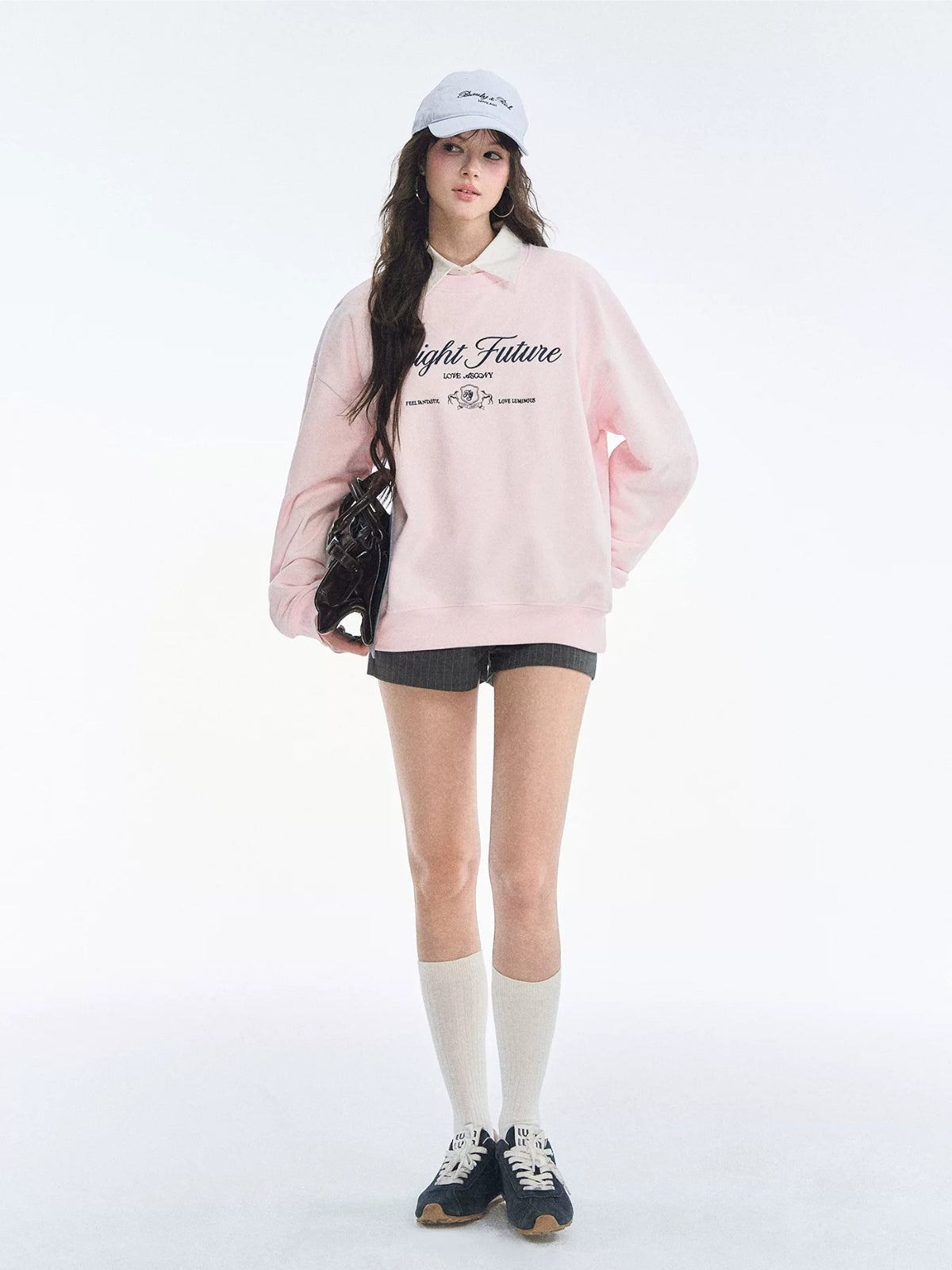 Academy Embroidery Cotton Sweatshirt