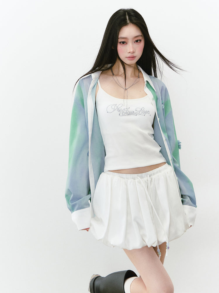 Floral Thin Flowing Sunshade Shirt