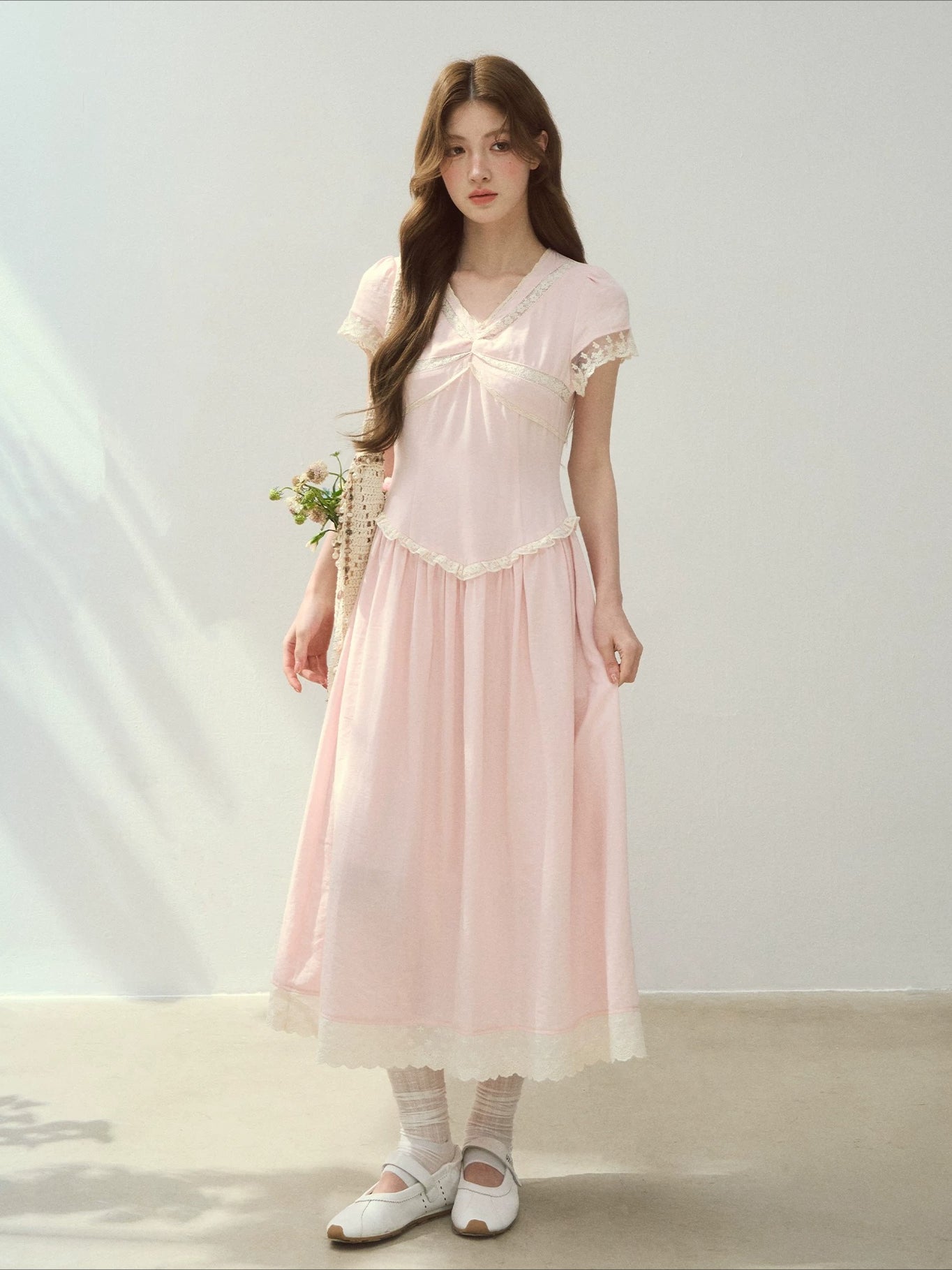 Sunlight Lace A-line Dress