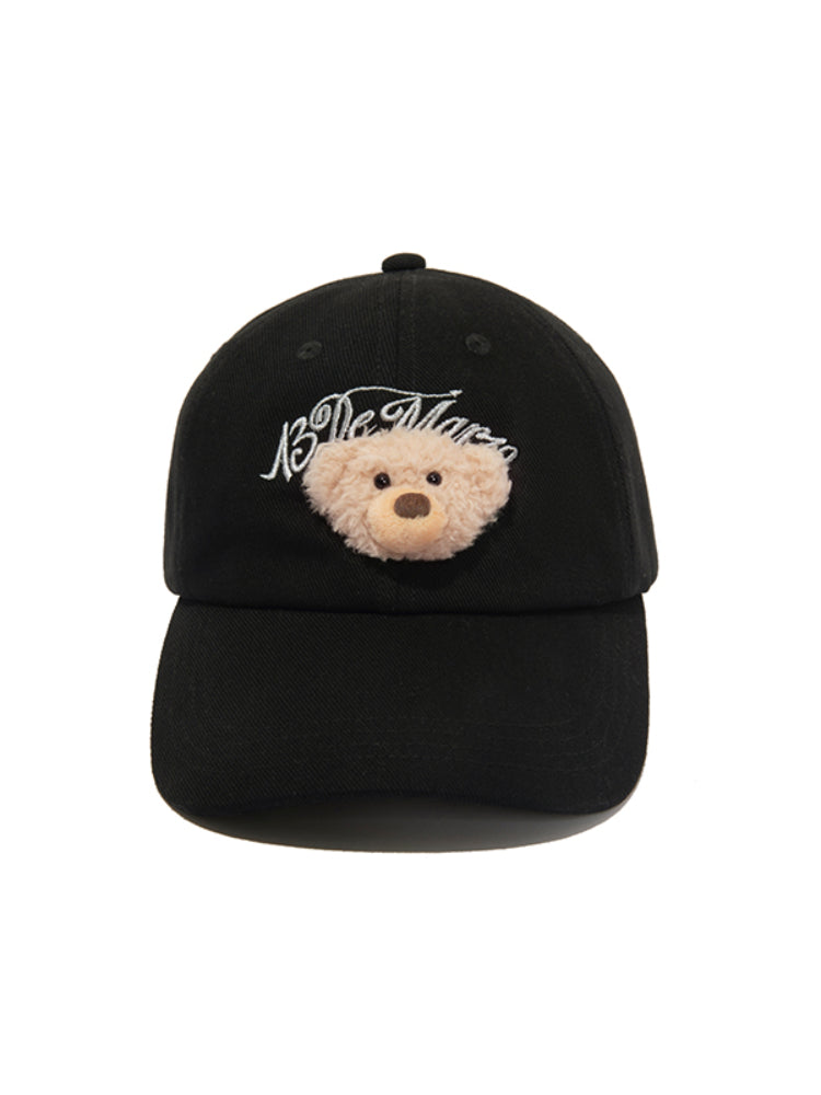 Mini Bear Head Sun Protection Baseball Cap