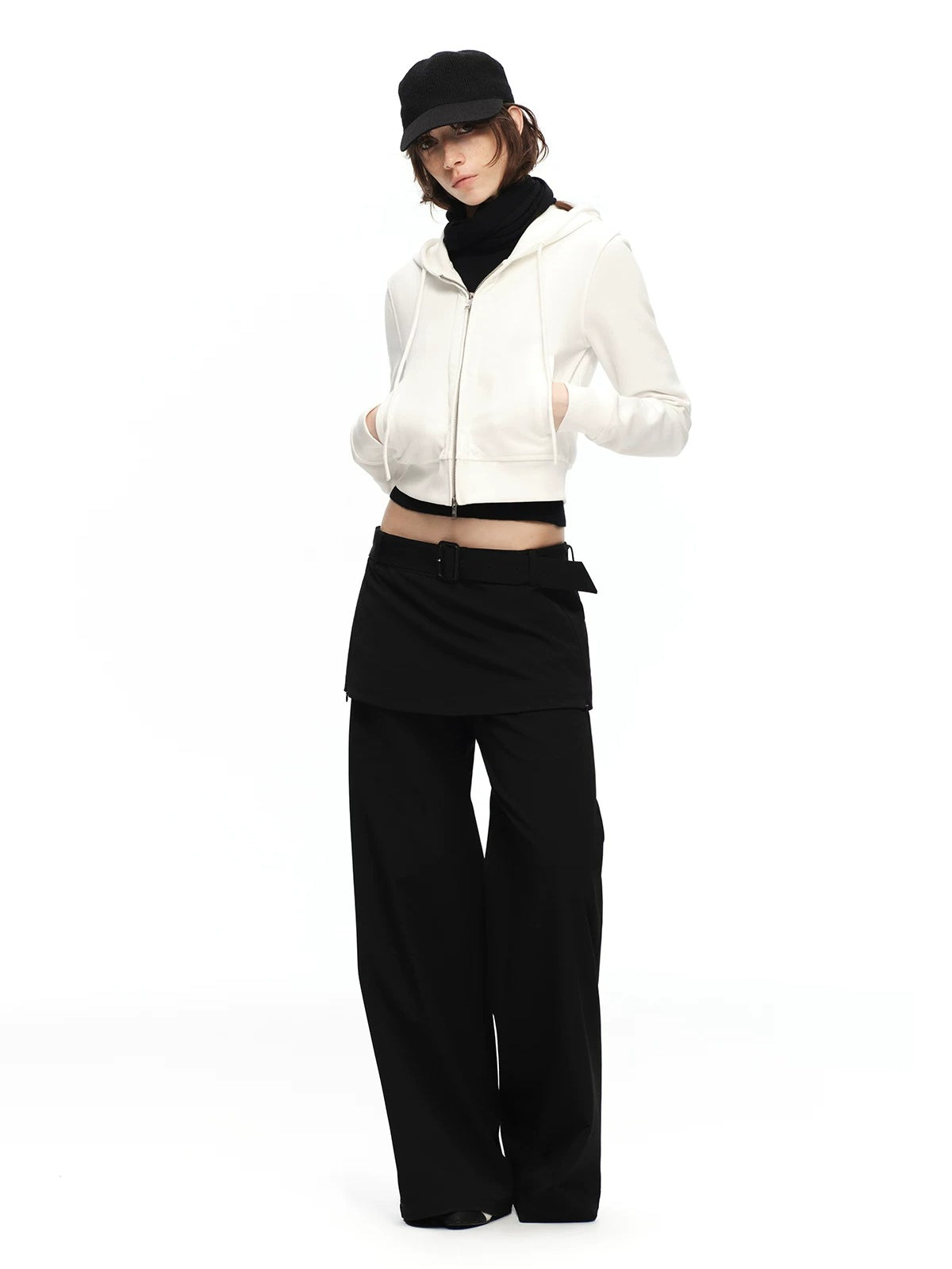 Layered Suit Pants