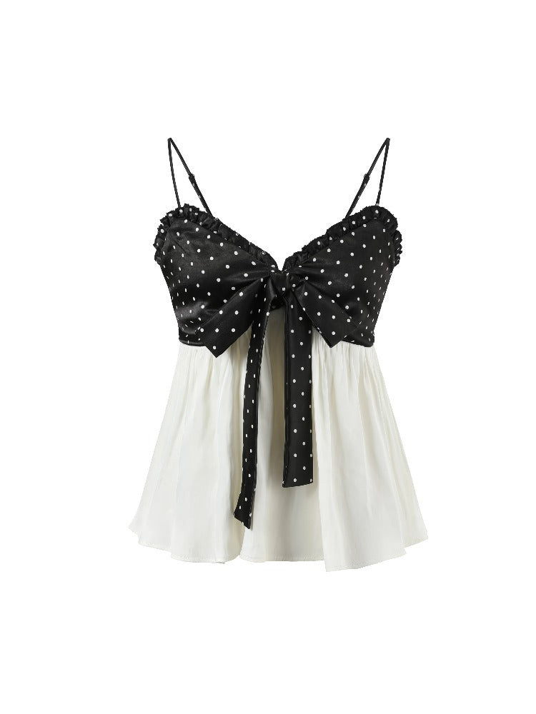 Polka Dot Top & Skirt Set