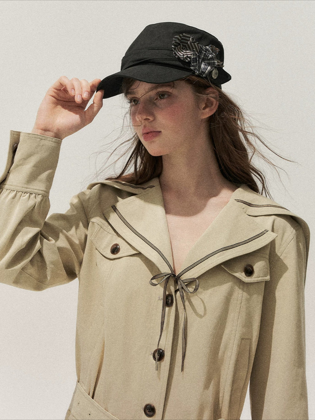 Vintage Floral Riding Hat