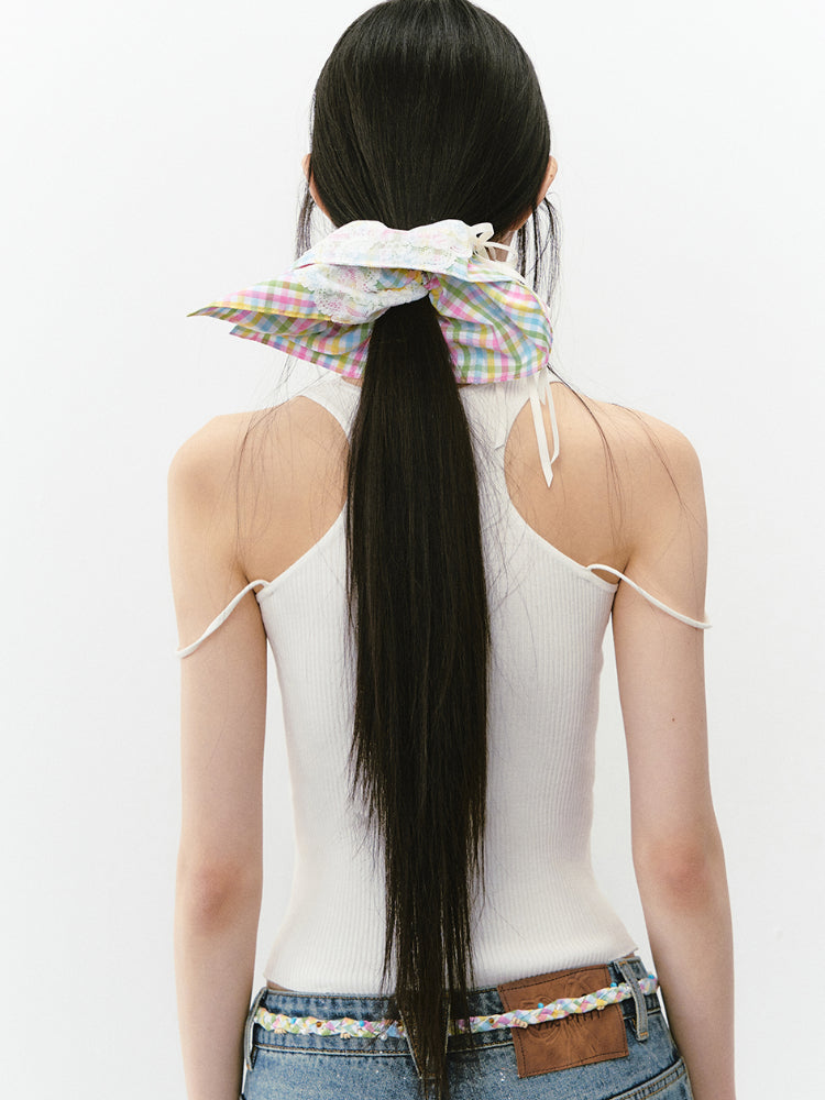 Heavy Lace Patchwork Large Hoop