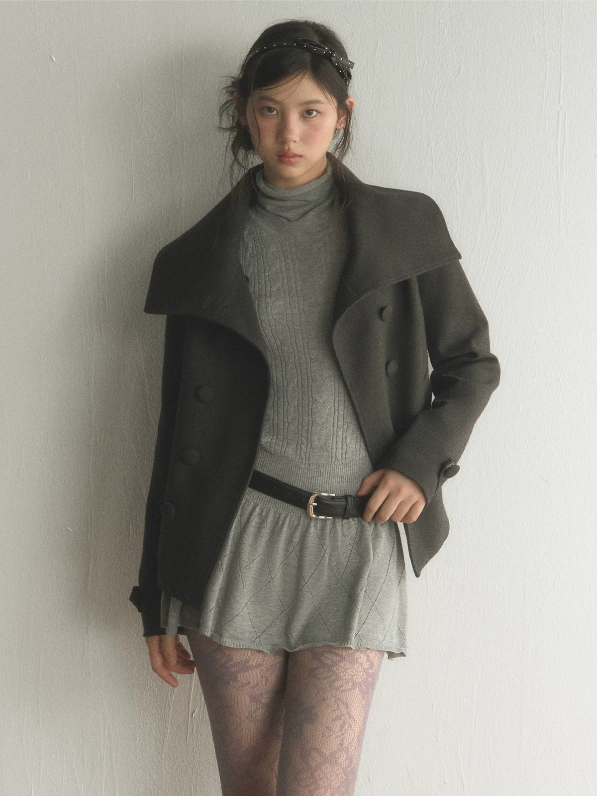 Double Breasted Wool Coat