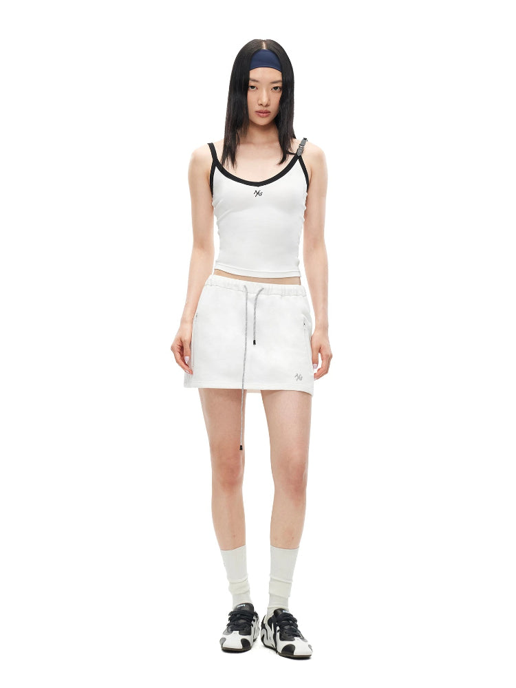 Mona Belted V-Neck Vest