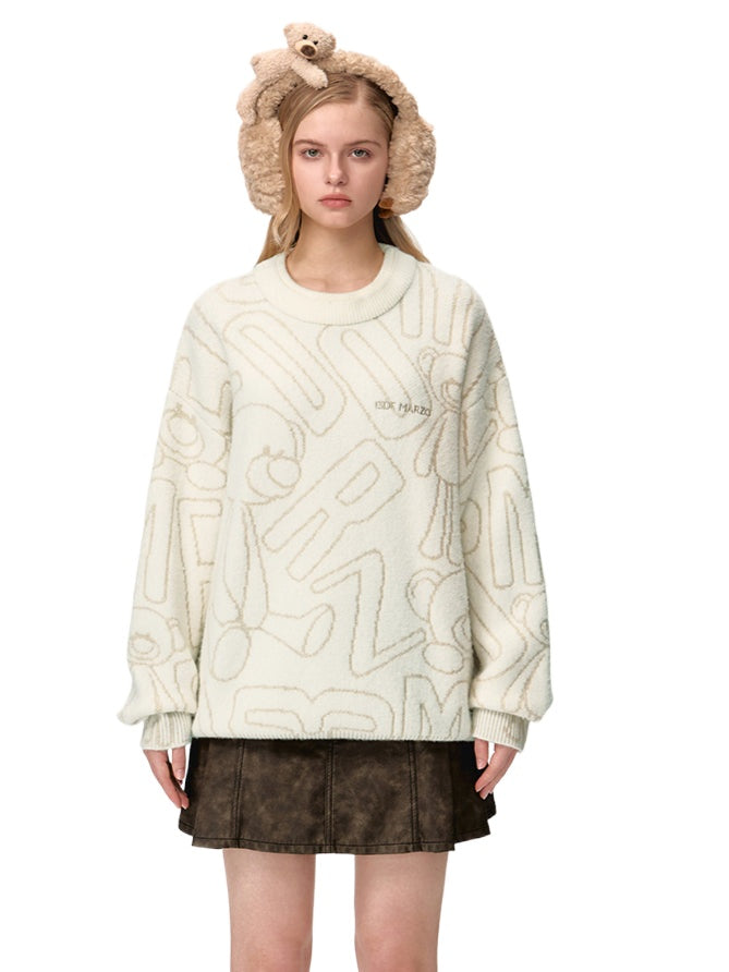 Bear Logo Sketch Jumper