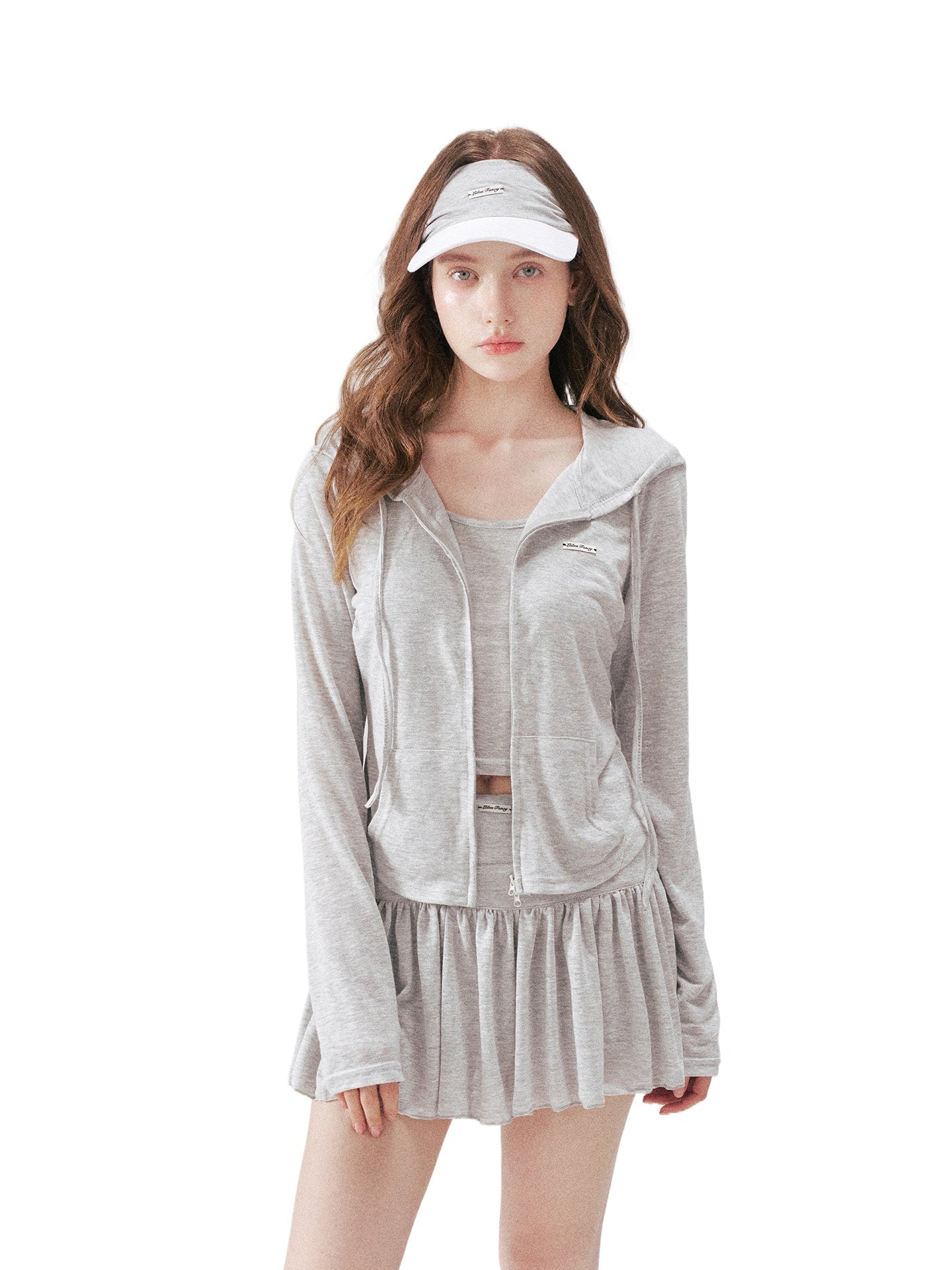 Lyocell Hooded & Skirt Set