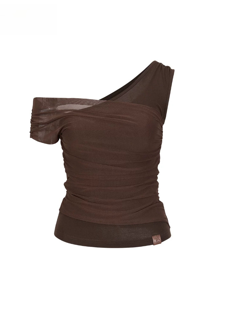 Mesh Layered Tank Top