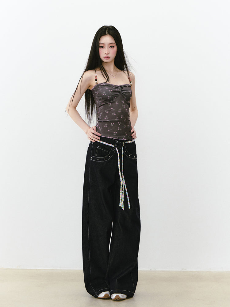 Floral Print Cami Top