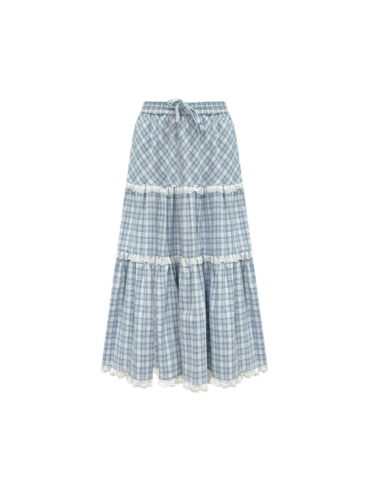 Lace Trimmed Cake Skirt