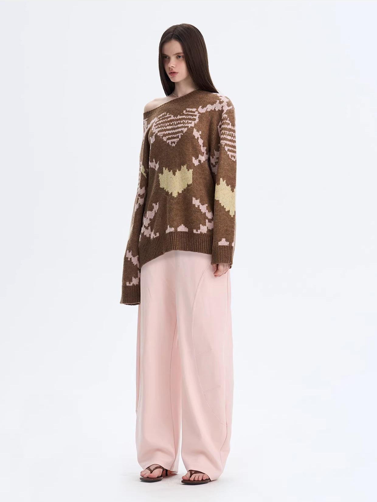 Pixel Jacquard Knit Set