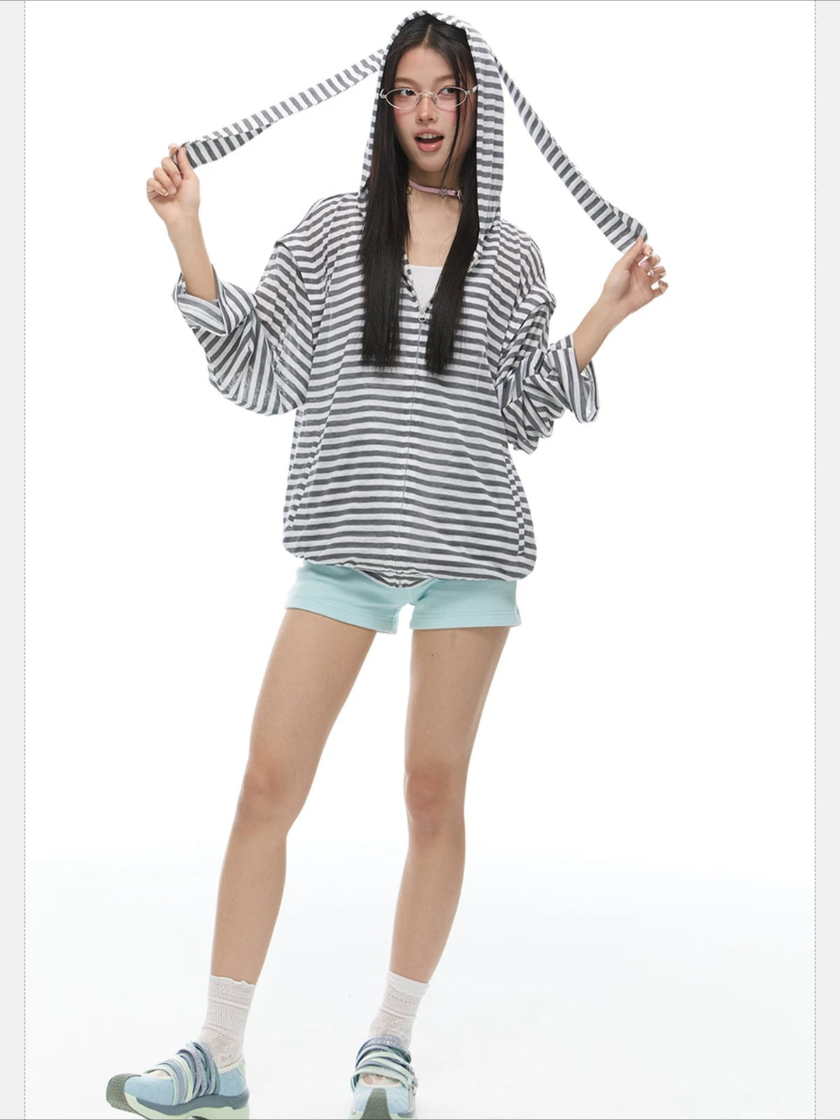Rabbit Ear Hooded Top