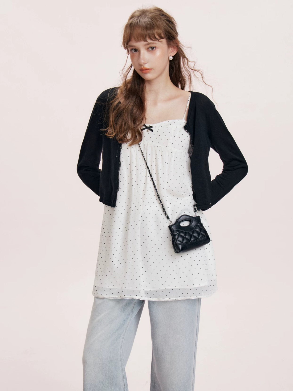 Bubble Dot Bow Dress