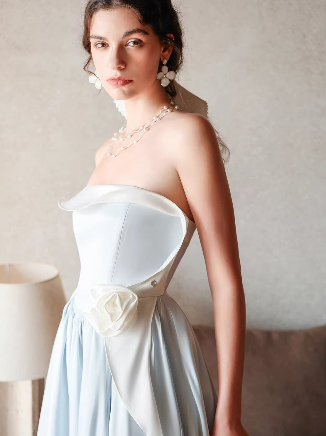 Bloom Satin Dress