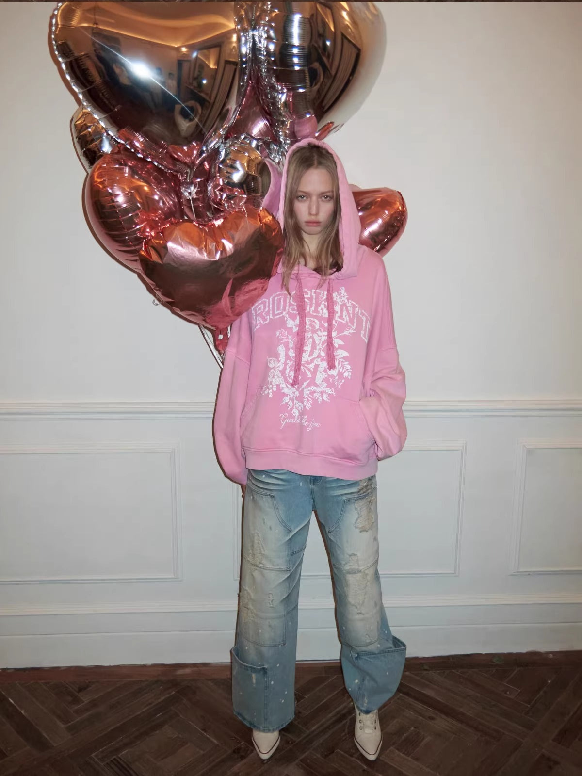 Washed Rose Hoodie