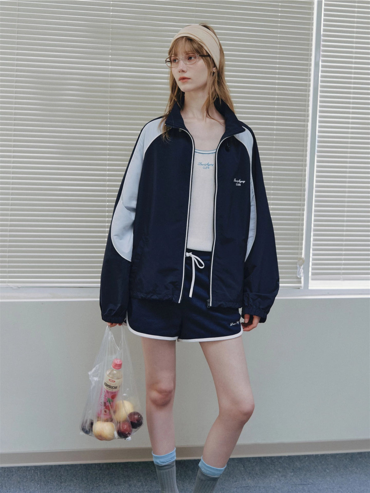 Contrast Track Jacket