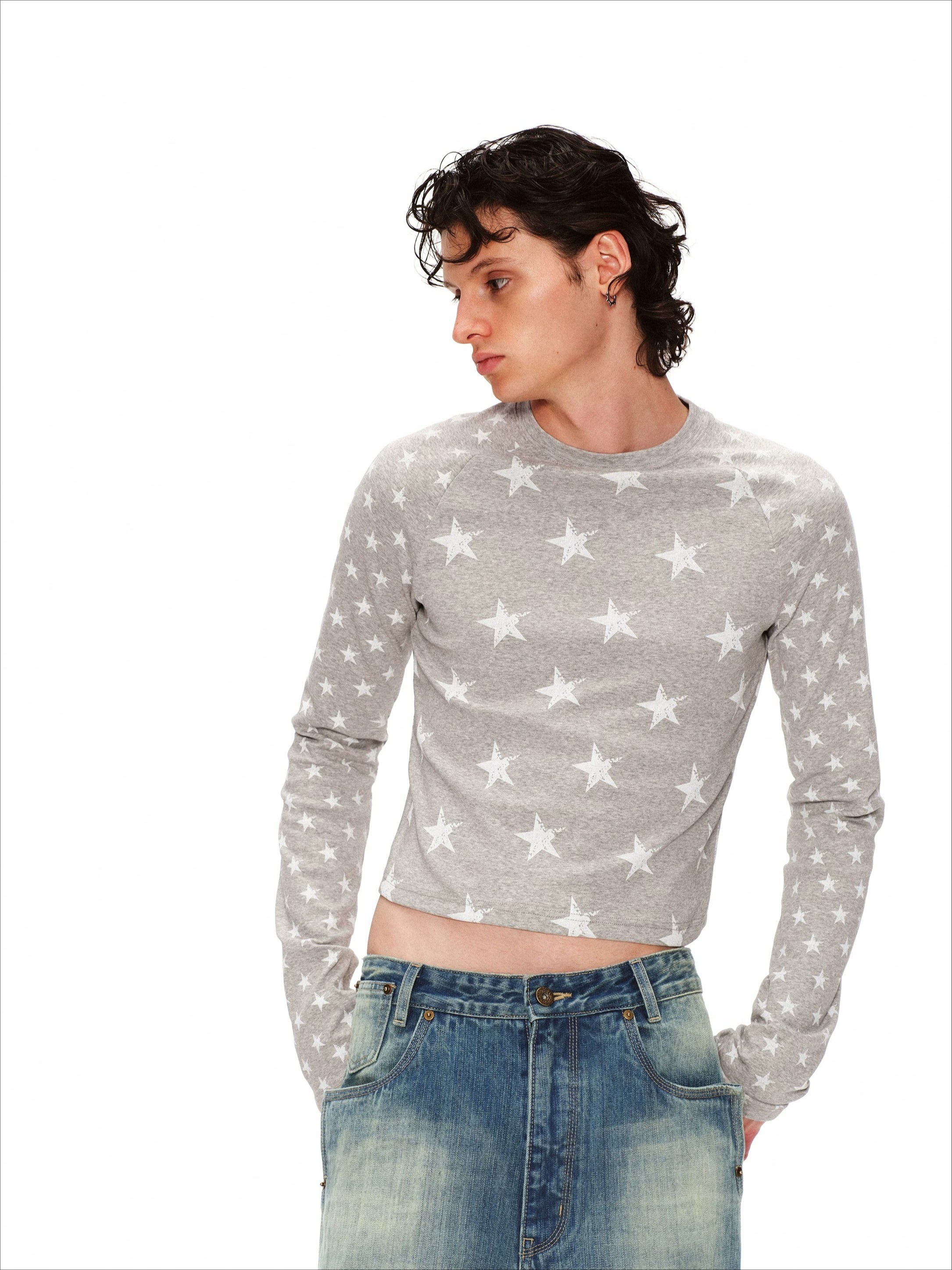 Vintage Star Print Tee