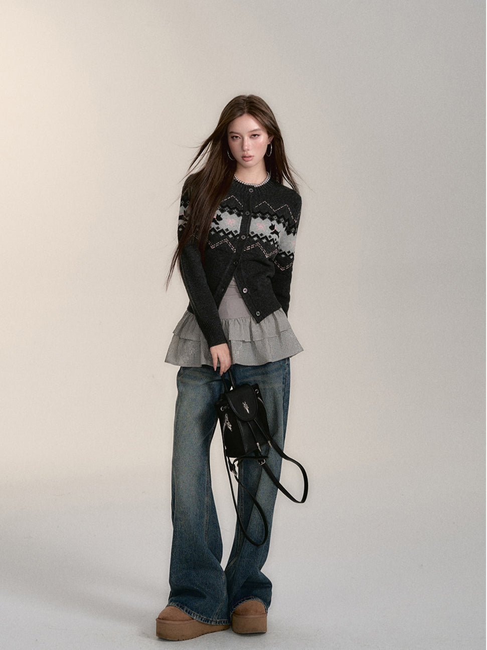 Fair Isle Dog Cardigan