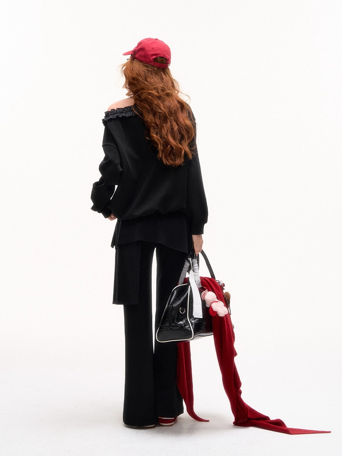 Striped Slouchy Hoodie Set