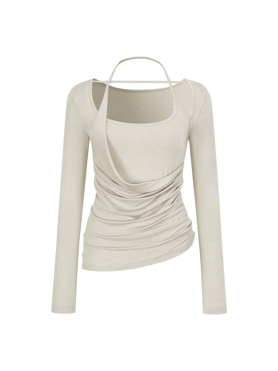 Ruched Halter Top