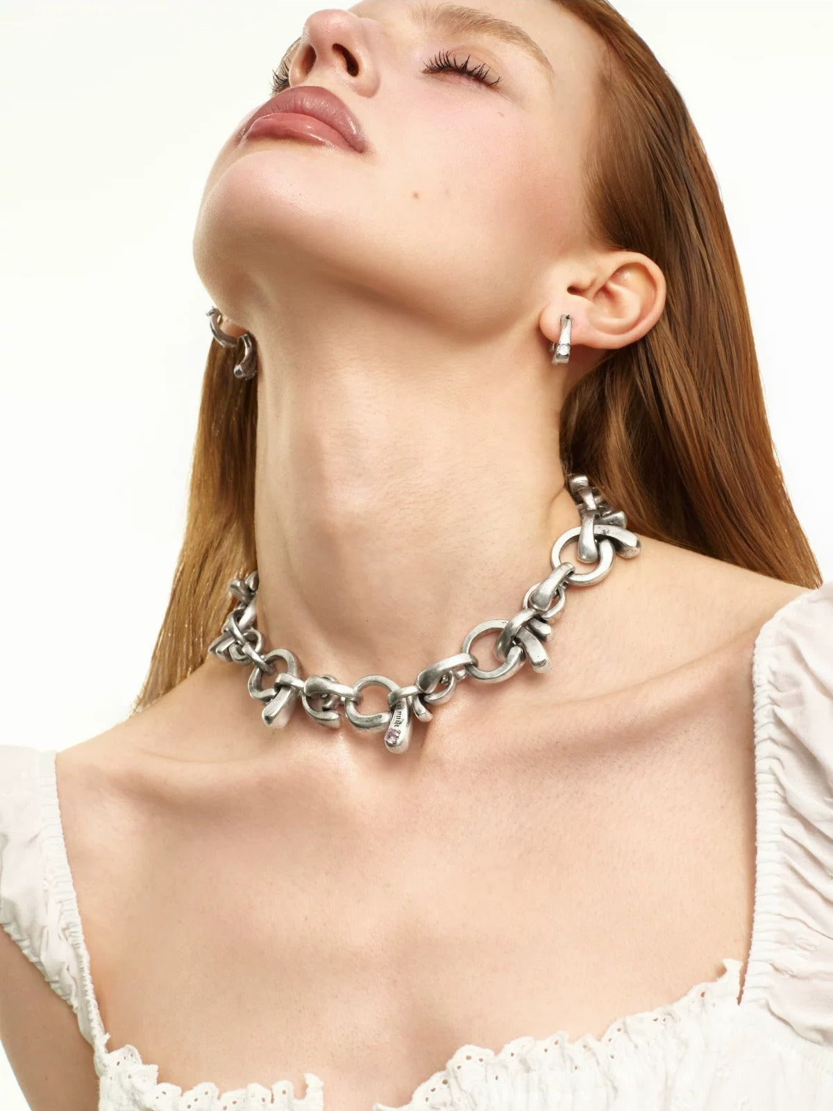 Vintage Bow Choker Necklace