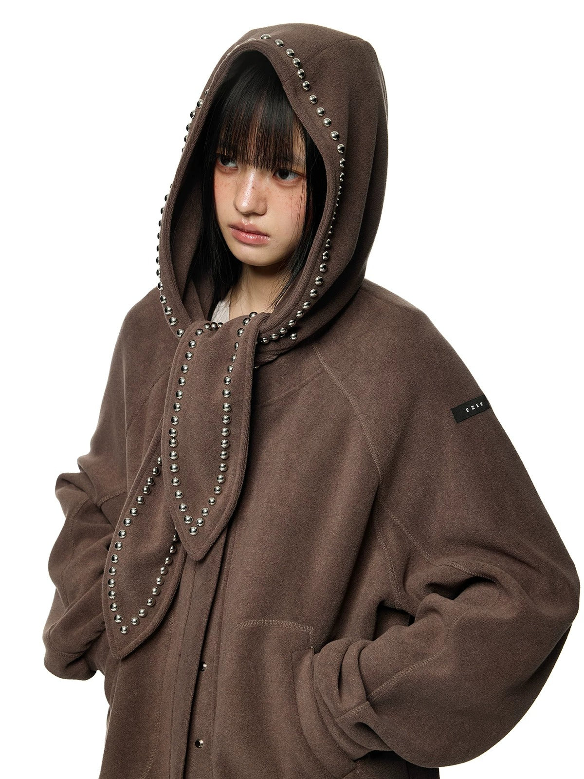 Rabbit Ear Rivet Hoodie