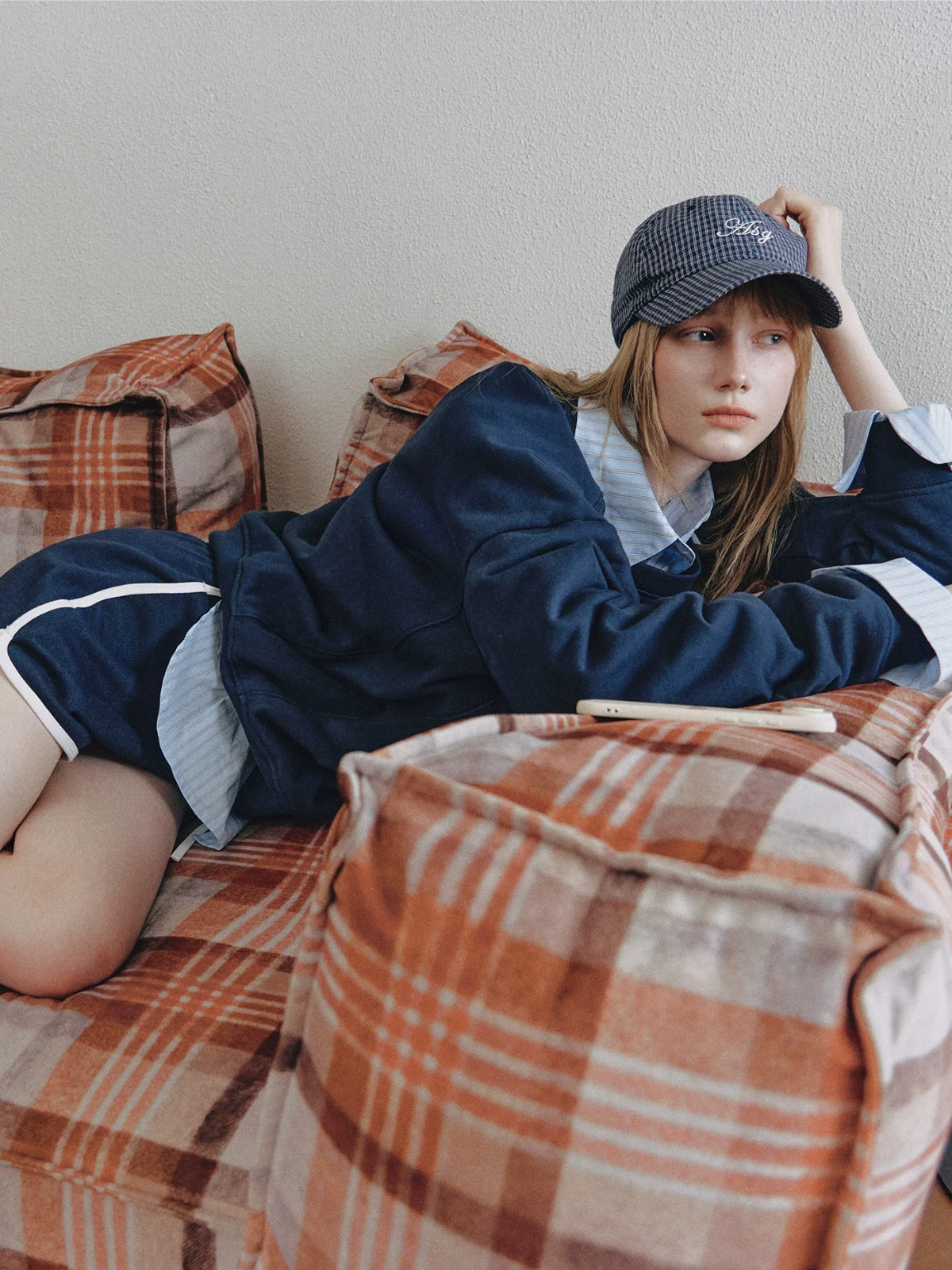 Academy Embroidery Cotton Sweatshirt