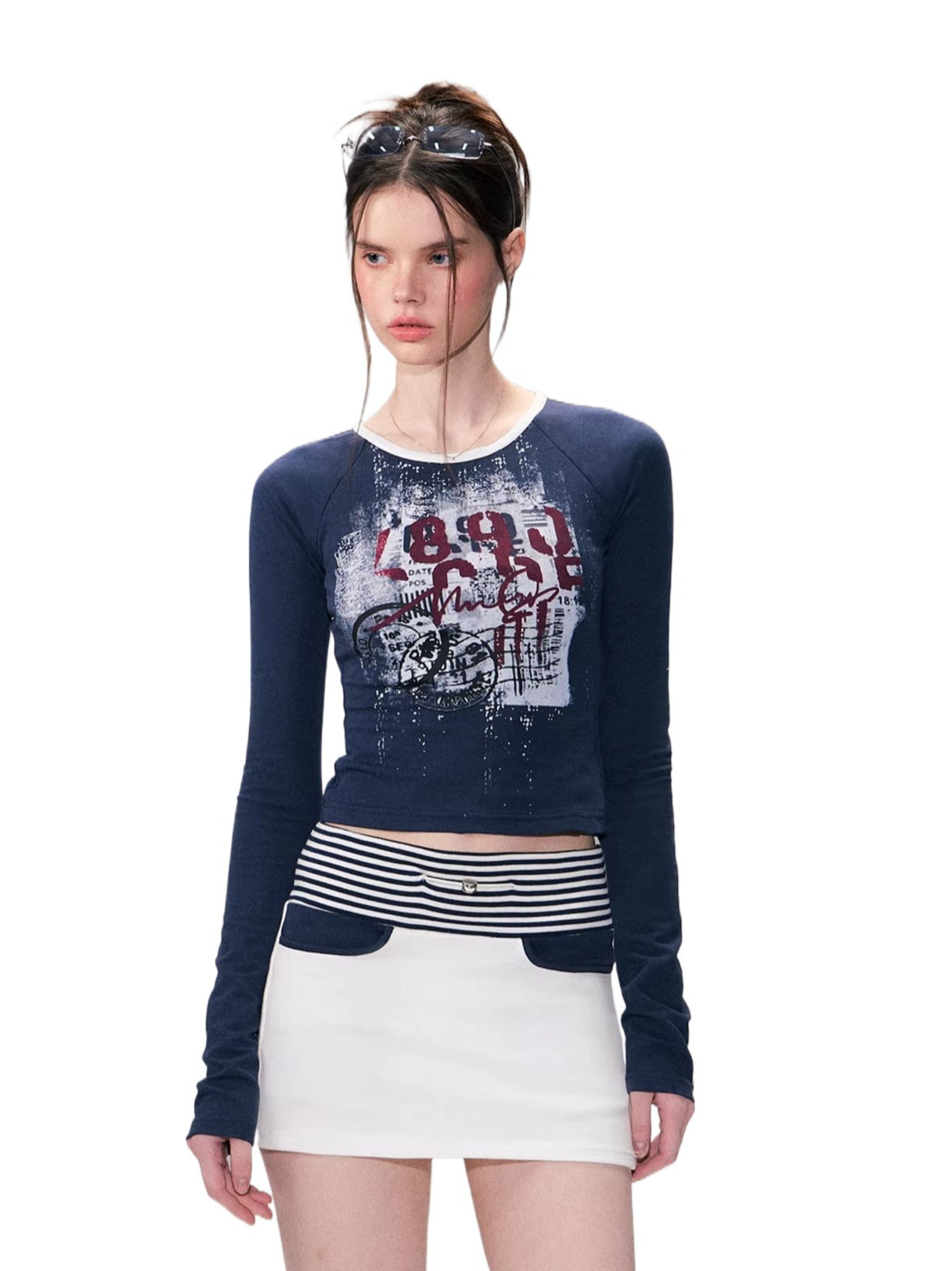 Graphic Tee Camisole Set