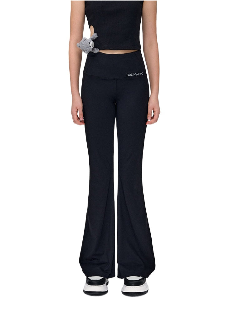 Split Flared Premium Casual Yoga Pants