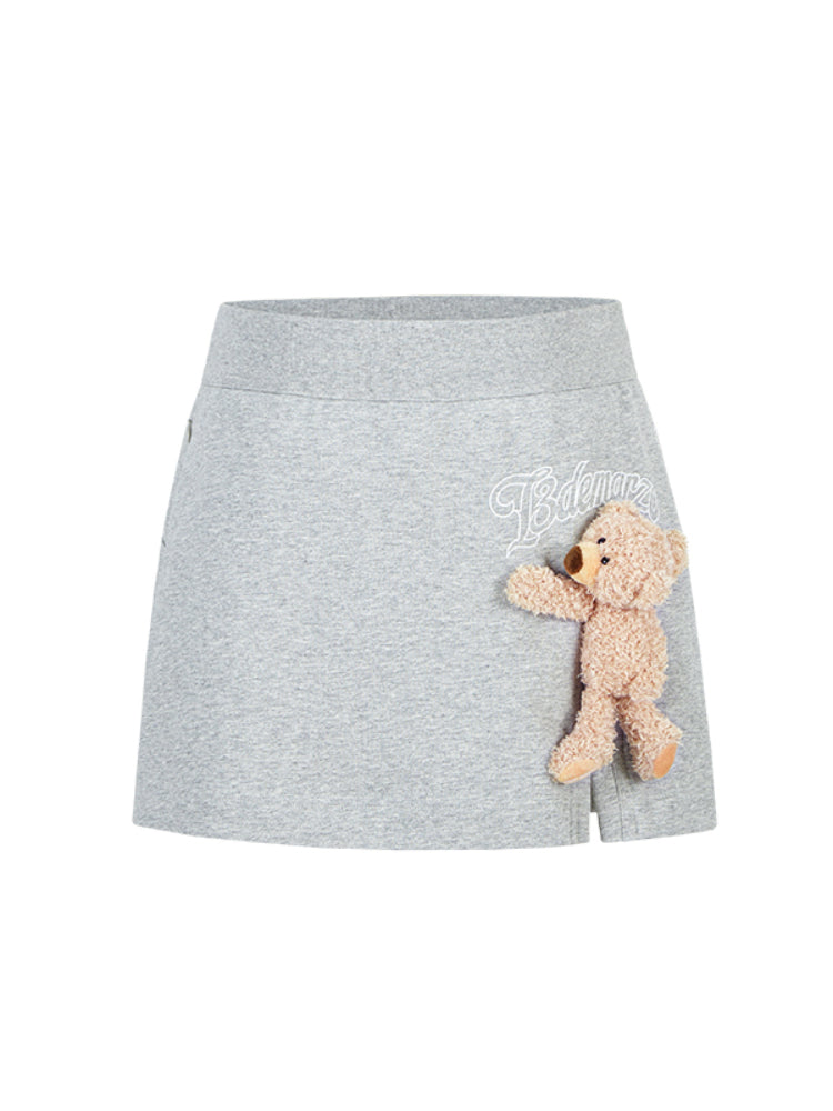 Side Slit A-Line Skirt