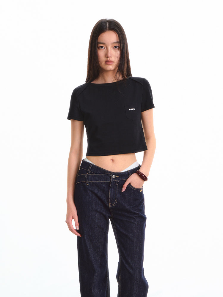 Regular Shoulder Short Sleeve T-shirt