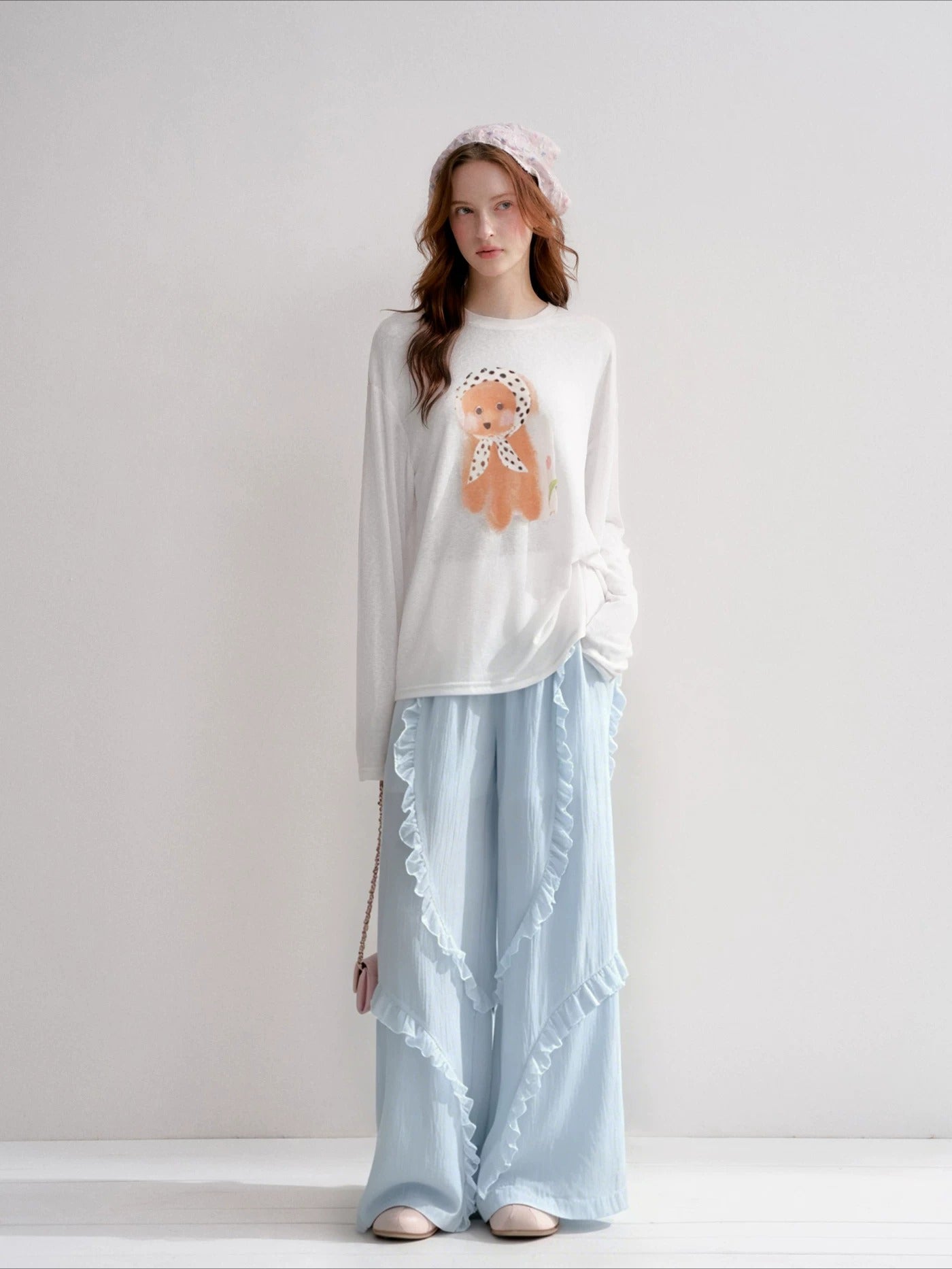Lace Wide Leg Pants