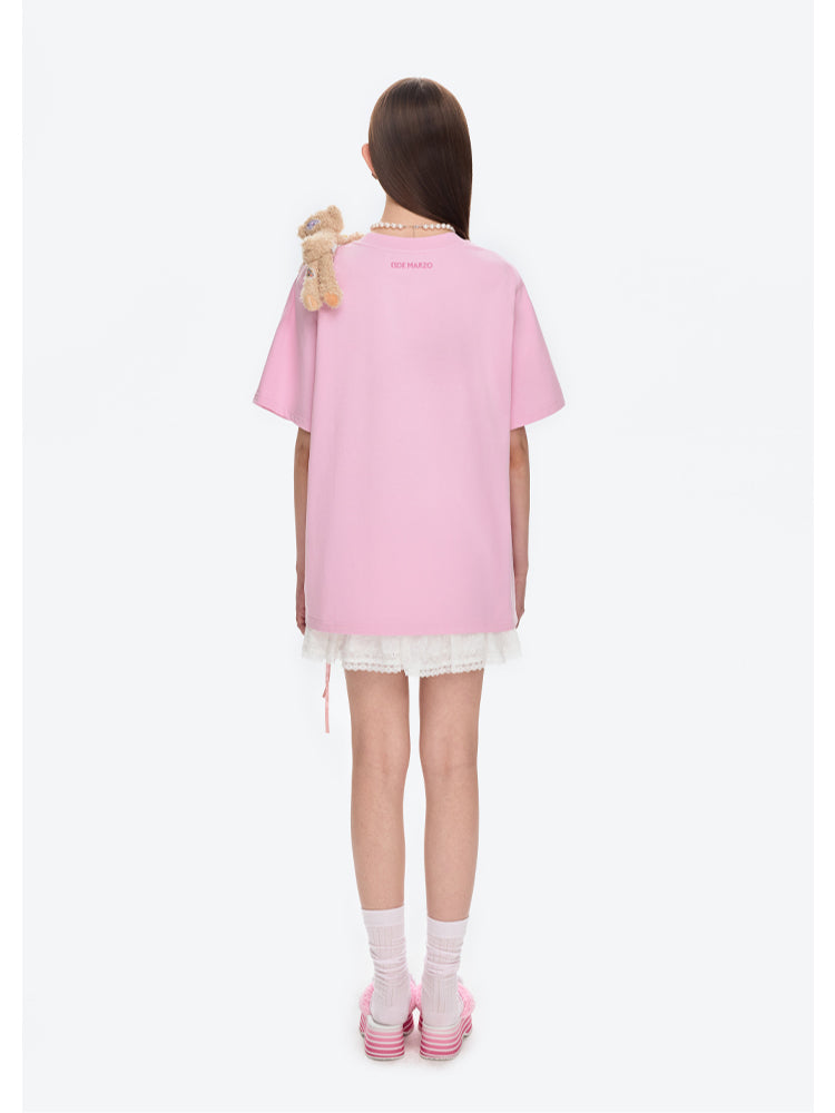 Patched Bear Cotton T-shirt