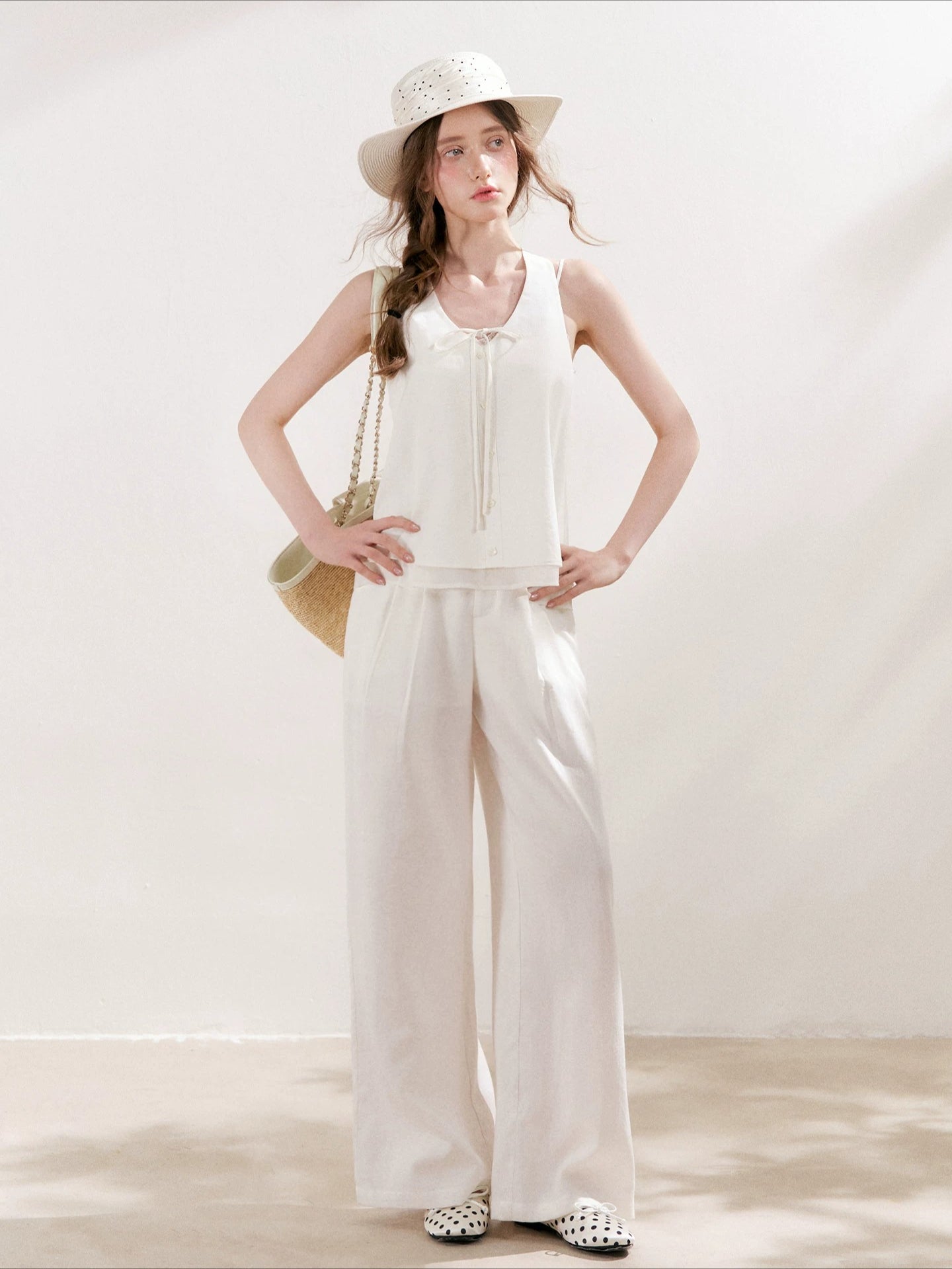 Halter Bow Top & Pants Set