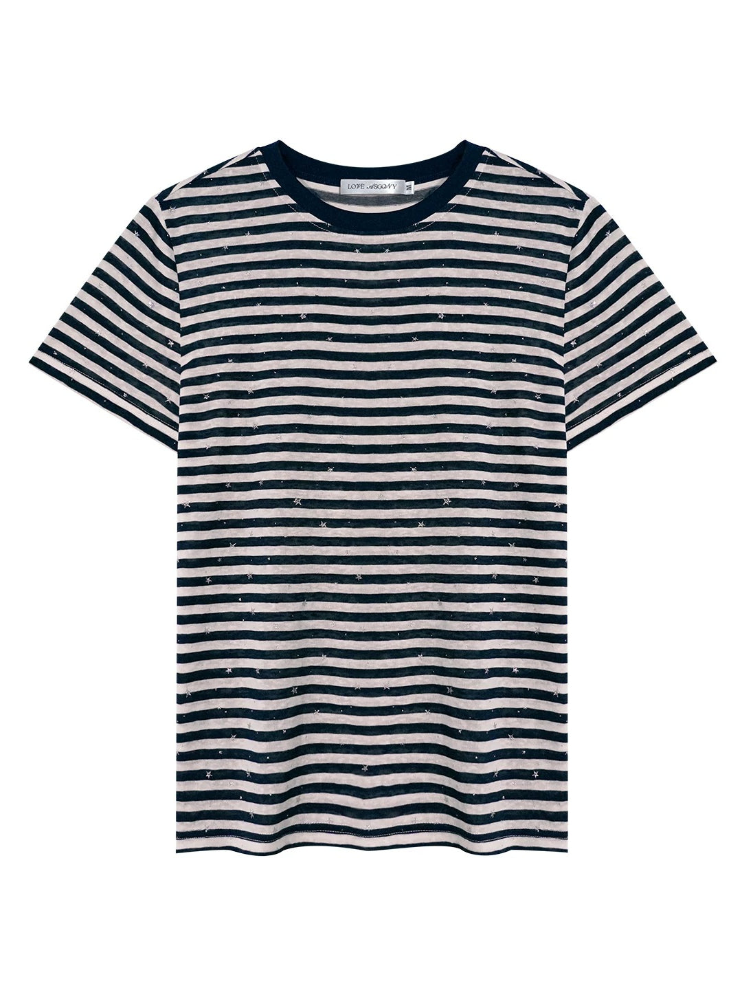 Star Sequin Stripe T-Shirt