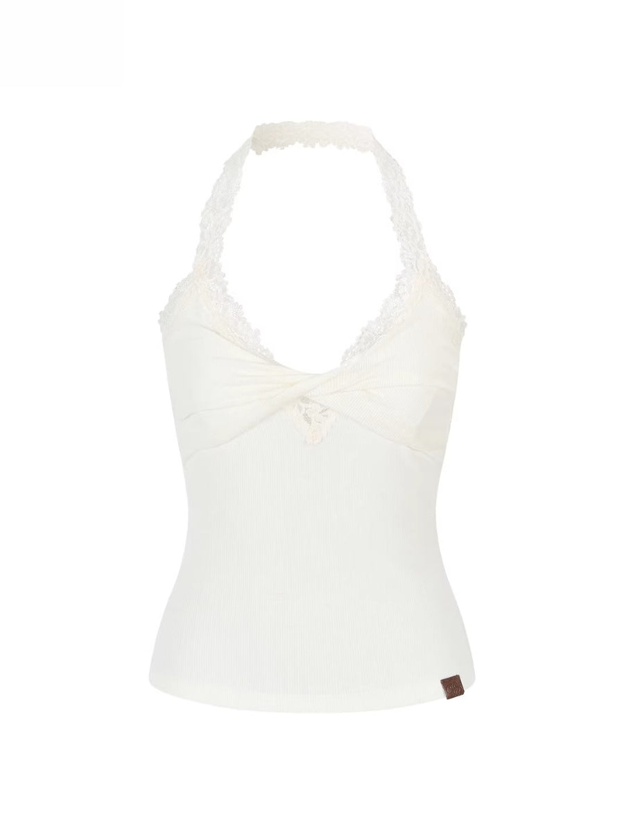 Lace Detail Layered Tank