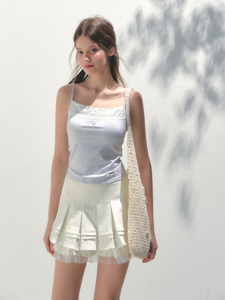 Cotton-Feel Padded Camisole