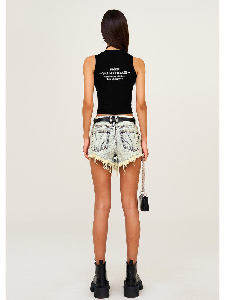 Cross Classic Dance Troupe Denim Shorts