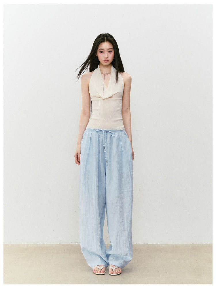 Loose String Casual Pants