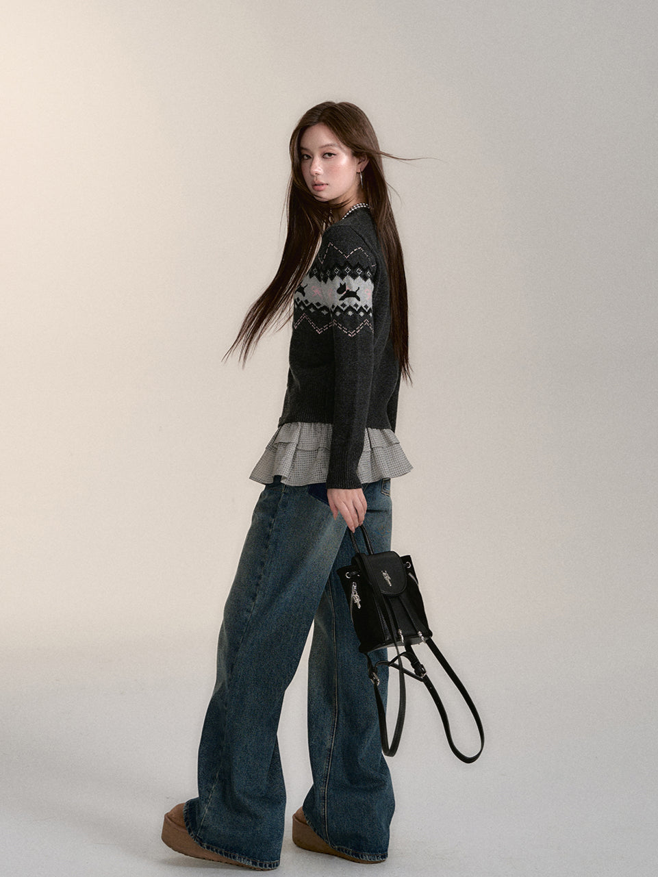 Fair Isle Dog Cardigan