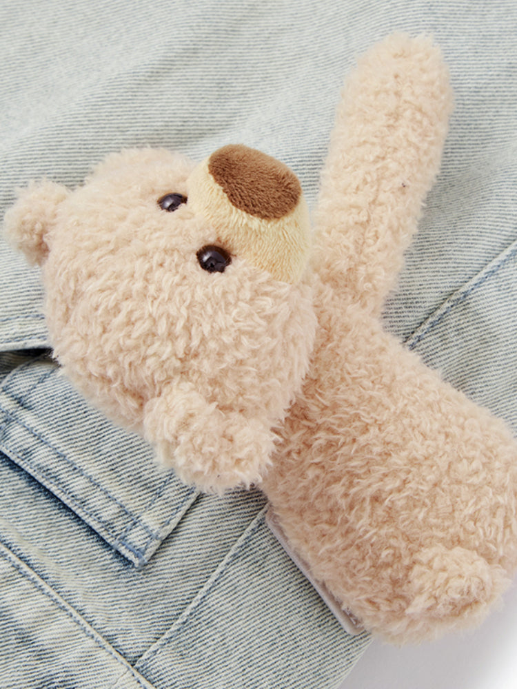 Blue & Black Gradient Flared Jeans