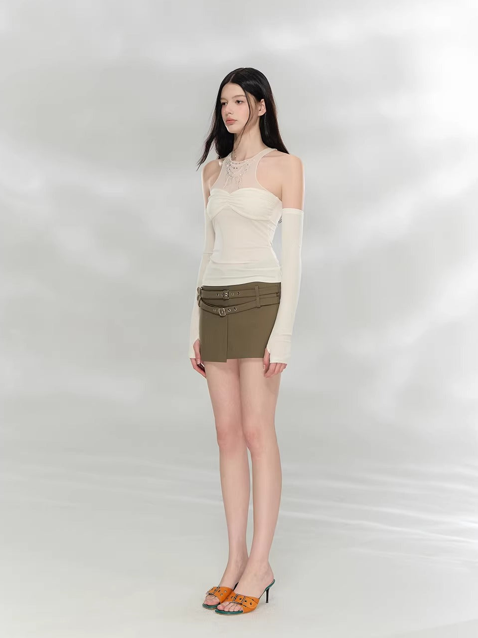 Mesh Layered Top