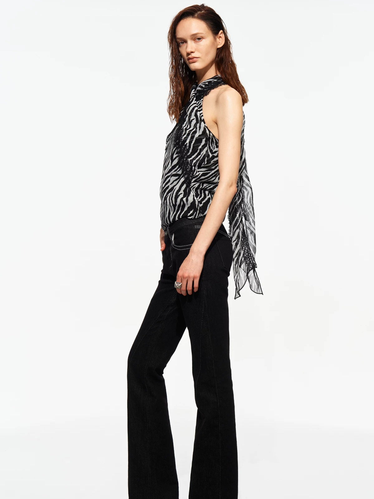 Printed Halter Cami
