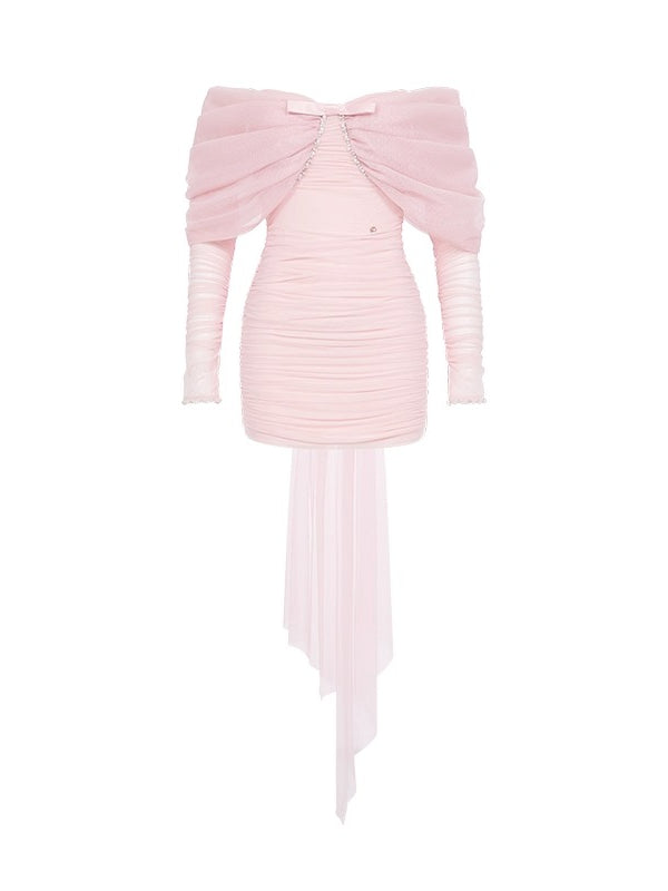 Reve Beaded Strapless Bodycon Dress